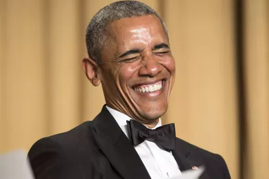Barack Obama, humour et glamour