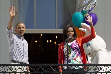 Michelle Obama se déhanche pour Pâques