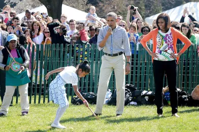 Michelle Obama se déhanche pour Pâques