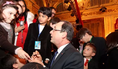 Premier Noël à l'Elysée pour François Hollande