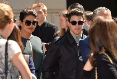 Priyanka Chopra et son mari Nick Jonas à Paris, le 1er juillet 2019