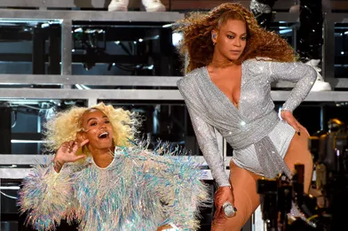 Beyoncé et Solange Knowles à Coachella