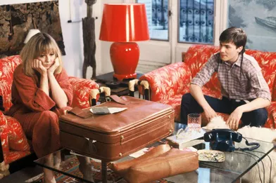 Florent Pagny sur le tournage de la série «Marion» réalisé par Jean Pignol sur TF1 en 1981.