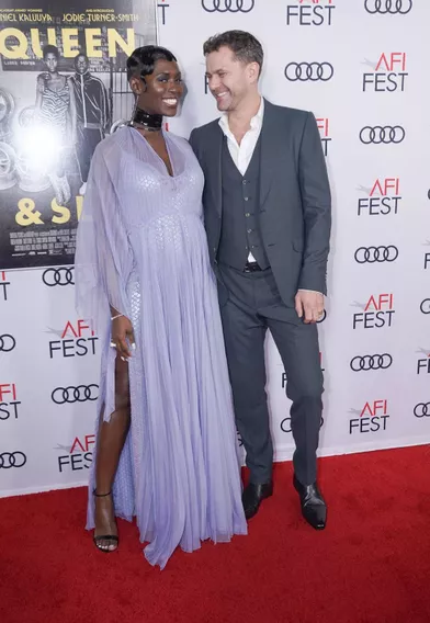 Jodie Turner-Smith et Joshua Jackson lors de la première de «Queen &amp; Slim» à Hollywood le 14 novembre 2019