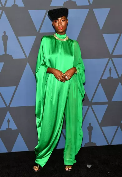 Jodie Turner-Smith aux Governors Awards à Hollywood le 27 octobre 2019