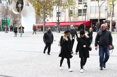 Reese Witherspoon : sortie en famille au Centre Pompidou, à Pari