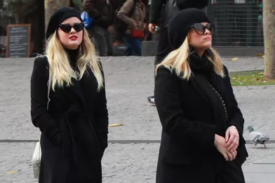 Reese Witherspoon et sa fille Ava Phillippe à Paris