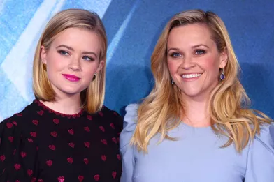 Reese Witherspoon et Ava Phillippe le 13 mars 2018 à Londres