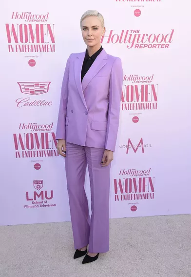 Charlize Theronau gala «Hollywood Reporter's Women in Entertainment» à Los Angeles le 10 décembre 2019