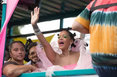 Rihanna àBridgetown, à la Barbade, le 5 août 2019