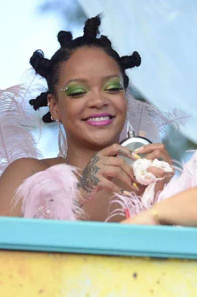Rihanna àBridgetown, à la Barbade, le 5 août 2019