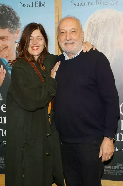 Valérie Donzelli et François Berléandà l'avant-première du film «On est fait pour s'entendre» au cinémaPathé Wepler à Paris le 15 novembre 2021