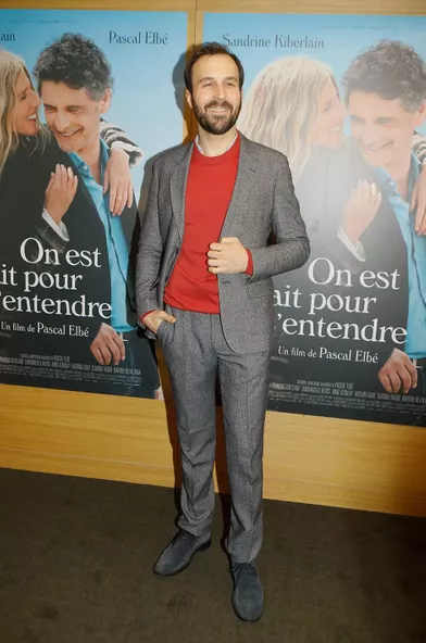 Antoine Gouyà l'avant-première du film «On est fait pour s'entendre» au cinémaPathé Wepler à Paris le 15 novembre 2021