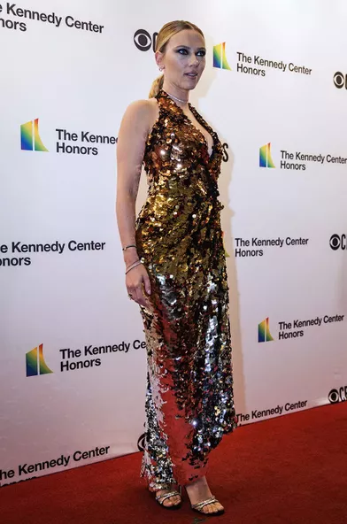 Scarlett Johansson au gala duKennedy Center Honors à Washington le 5 décembre 2021