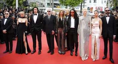 L'équipe du film «The Dead Don't Die» lors du 72e Festival de Cannes le 14 mai 2019