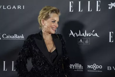 Sharon Stone aux Elle Style Awards à Séville le 28 octobre 2021