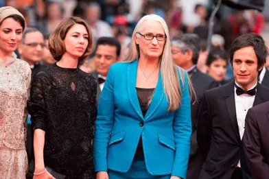 En 2014, Sofia Coppola et les membres du jury de la compétition.