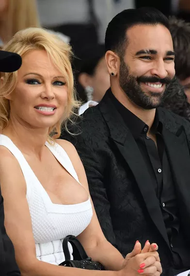 Pamela Anderson et Adil Rami à Monaco vendredi