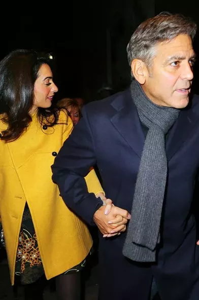 Amal et George Clooney réunis dans la Grosse Pomme