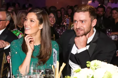 Justin Timberlake et Jessica Biel, rayonnants et amoureux