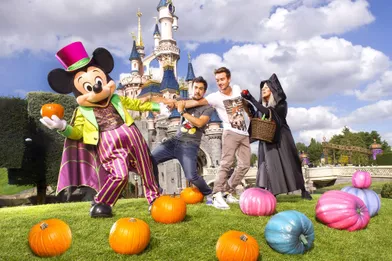 Les stars fêtent Halloween à Disneyland Paris