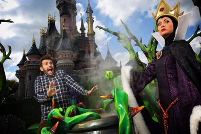 Les stars fêtent Halloween à Disneyland Paris