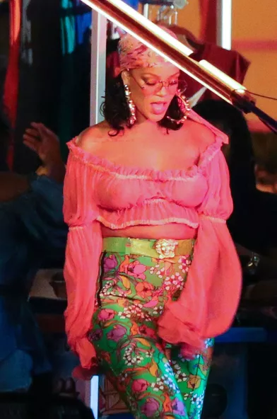 Rihanna à Little Haïti.