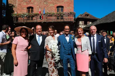Le mariage de Thomas Hollande et Emilie Broussouloux en Corrèze, samedi 8 septembre