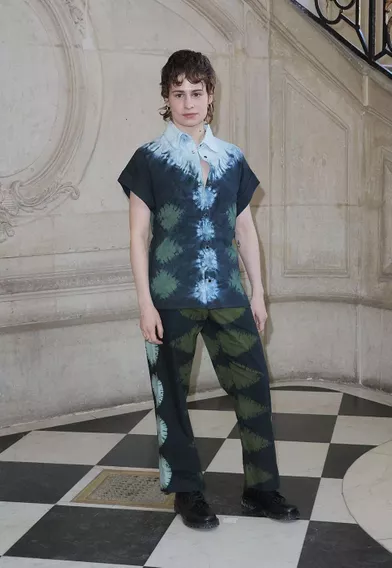 Christine and the Queenslors du défilé DiorHaute Couture printemps-été 2020, qui a eu lieu au Musée Rodin lundi 20 janvier 2020.