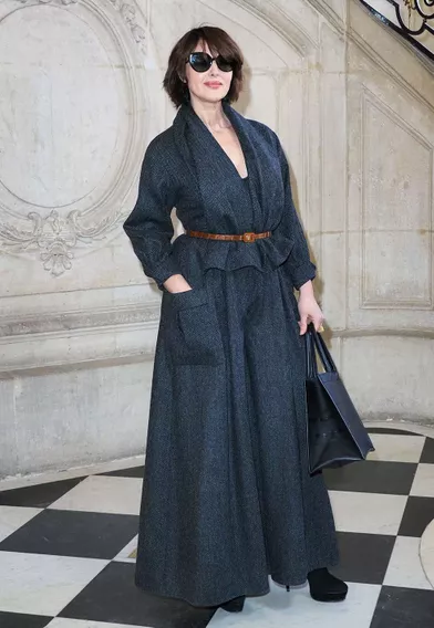 Monica Belluccilors du défilé DiorHaute Couture printemps-été 2020, qui a eu lieu au Musée Rodin lundi 20 janvier 2020.