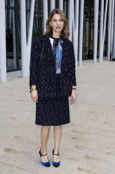 Sofia Coppolaau défilé Chanel à Paris le 7 décembre 2021