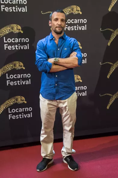 Mathieu Kassovitzau festival de Loncarno, le 4 août 2017.
