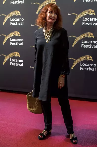Sabine Azémaau festival de Loncarno, le 2 août 2017.