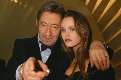 Serge Gainsbourg et Vanessa Paradis