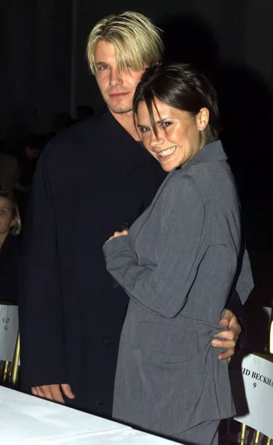 David et Victoria Beckham en 1998