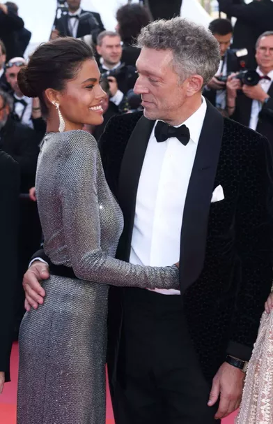 Vincent Cassel et Tina Kunakey au Festival de Cannes 2018