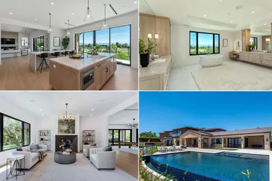 La nouvelle demeure de Will Smith et Jada Pinkett Smith à Hidden Hills en Californie.