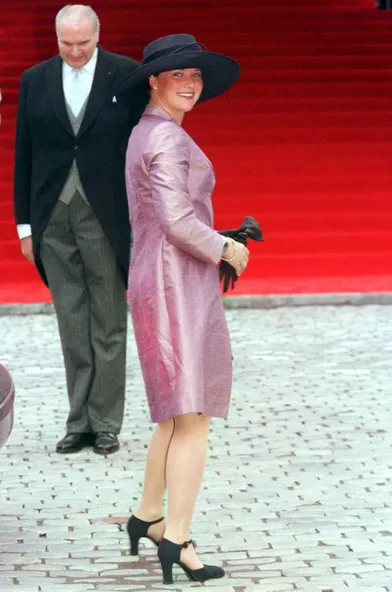 La princesse Märtha Louise de Norvège, à Bruxelles le 4 décembre 1999