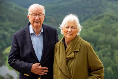 L'ex-reine Paola et l'ex-roi des Belges Albert II à Botassart, le 28 juin 2020