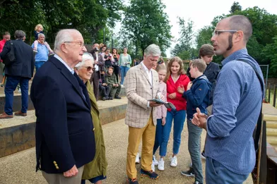 La famille royale de Belgique à Botassart, le 28 juin 2020