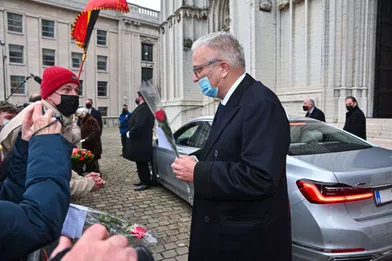 Le prince Laurent de Belgique à Bruxelles, le 15 novembre 2021