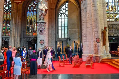 La famille royale belge réunie pour la fête nationale
