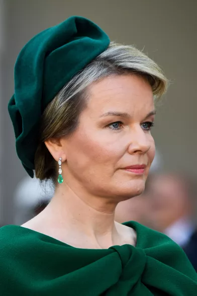 La reine des Belges Mathilde à Vienne, le 1er octobre 2018