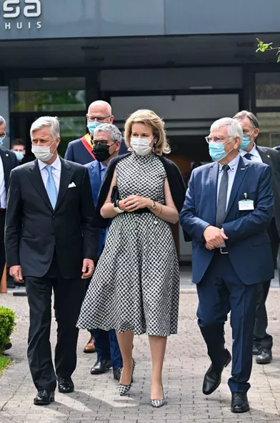 La reine des Belges Mathilde à Hasselt, le 19 mai 2021