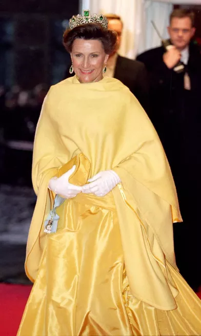 La reine Sonja de Norvège à Frederiksborg, le 18 novembre 1995
