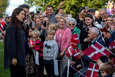 La princesse Mary de Danemark à Jelling, le 25 septembre 2021