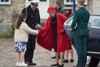 La reine Margrethe II de Danemark à Copenhague, le 4 mai 2021