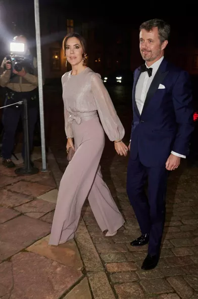 La princesse Mary et le prince Frederik de Danemark à Fredensborg, le 26 octobre 2021