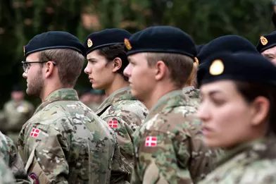 Le prince Nikolai de Danemark à l'école militaire de Varde, le 15 août 2018