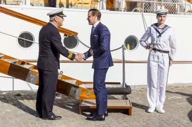 Le prince Daniel de Suède à Stockholm, le 29 mai 2017